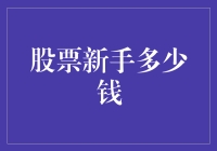 股票新手投资多少钱起步？构建稳健成长之路