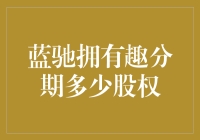 蓝驰创投深度参与趣分期发展历程：股权占比与战略意义解析