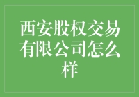 西安股权交易有限公司：股东们的狂欢派对？还是韭菜们的收割场？