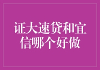 证大速贷和宜信：谁更胜一筹？