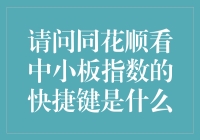 同花顺看中小板指数的快捷键：提升操作效率的秘技