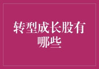 从成长股视角探索转型投资机会