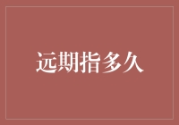 从远看未来：远期指多久？