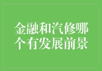 小心！金融与汽修，别让梦想从汽消失