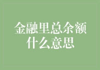 理财大师教你如何理解金融里总余额什么意思