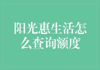 阳光惠生活额度查询攻略：让你的每一笔消费都更清晰