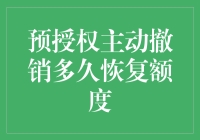 预授权主动撤销多久恢复额度：探索信用卡的幽灵额度