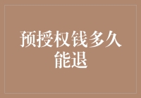 预授权钱到底能在啥时候回来？算我一个，算我一个，快算我一个！