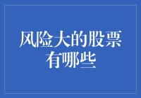 深度探析：哪些股票属于高风险投资类型